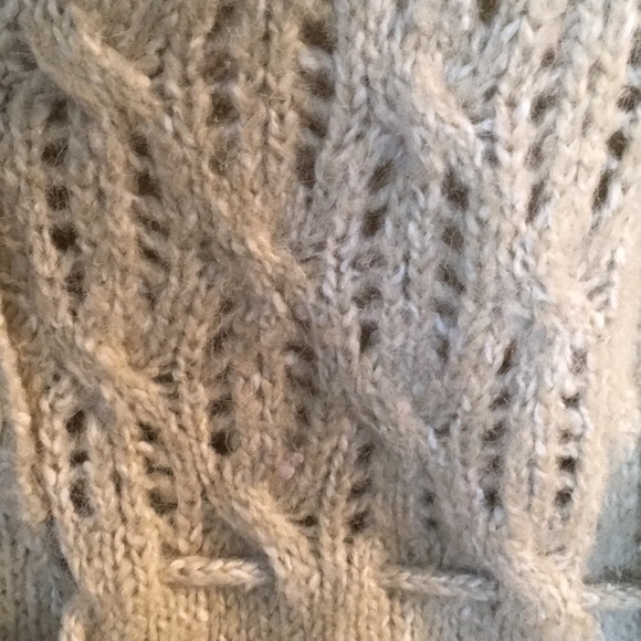 Super Soft Kaisely Tan Sweater Drawstring Tunic M! - Picture 6 of 8